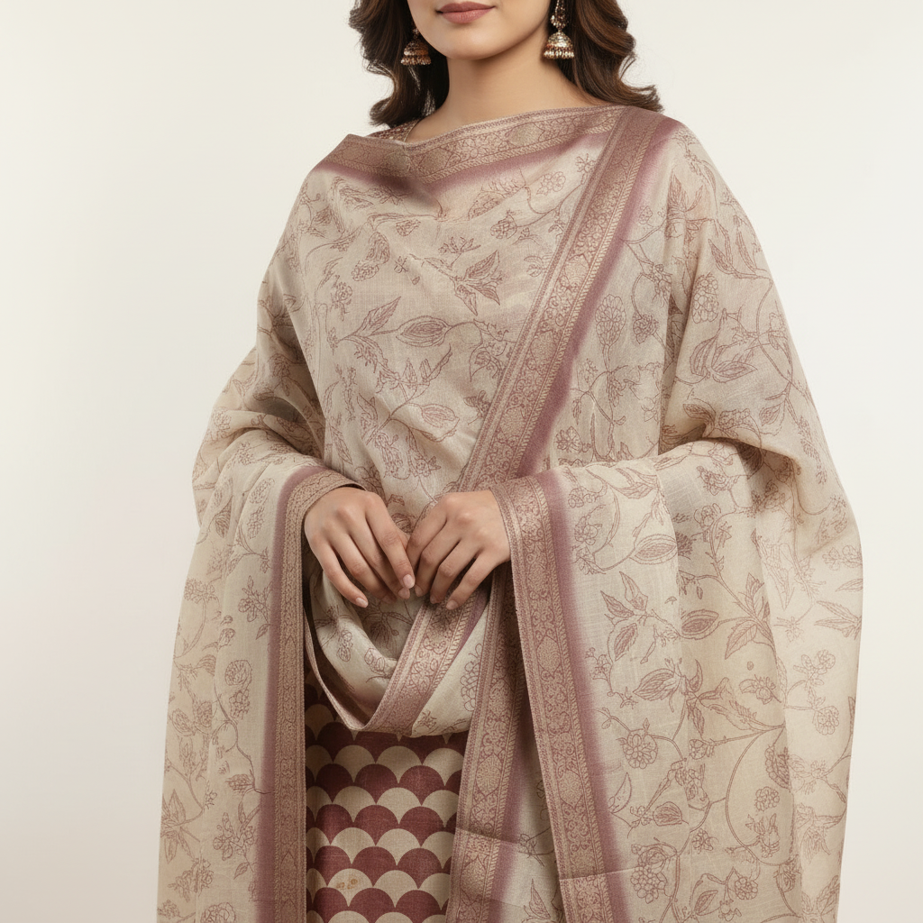Kuberan Rose Gold Salwar Kameez