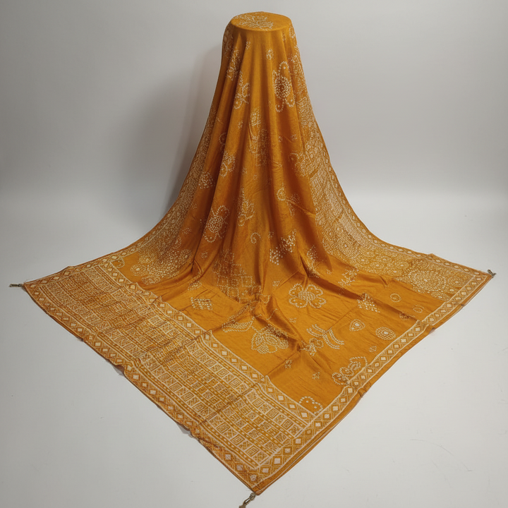 Kuberan Mustard Gold Salwar Kameez Set