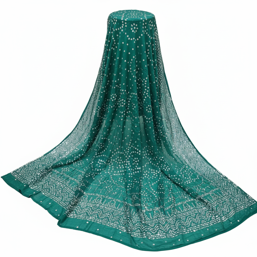 Kuberan Teal Green Embellished Salwar Kameez