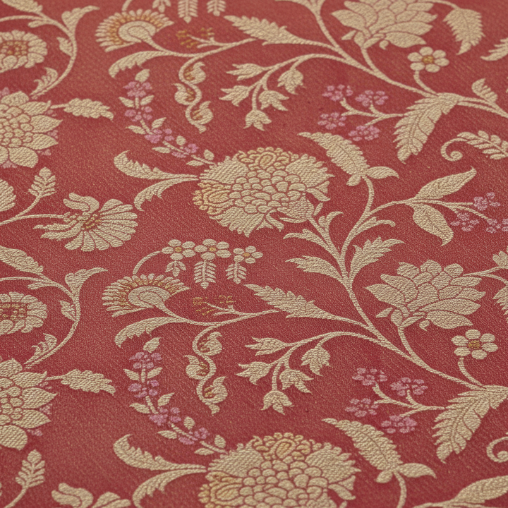 KUBERAN Rose Kanchipuram Silk Saree