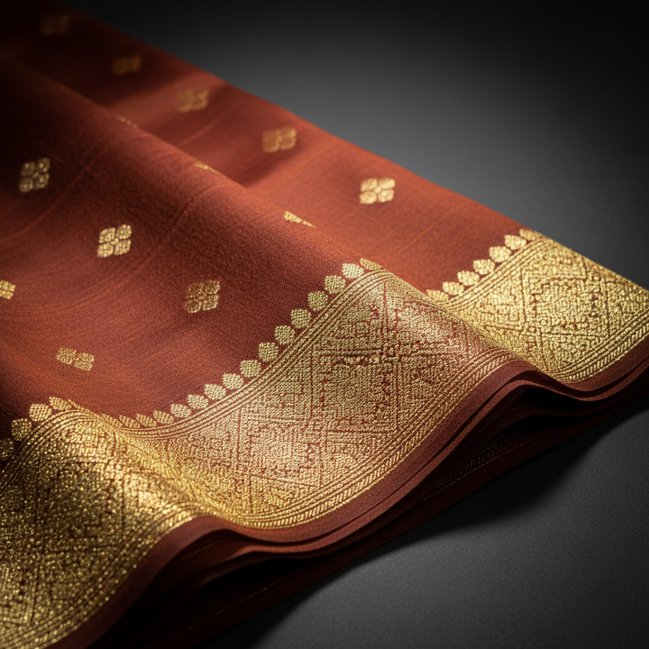 Kuberan Traditional Silk Langa Davani Half Saree