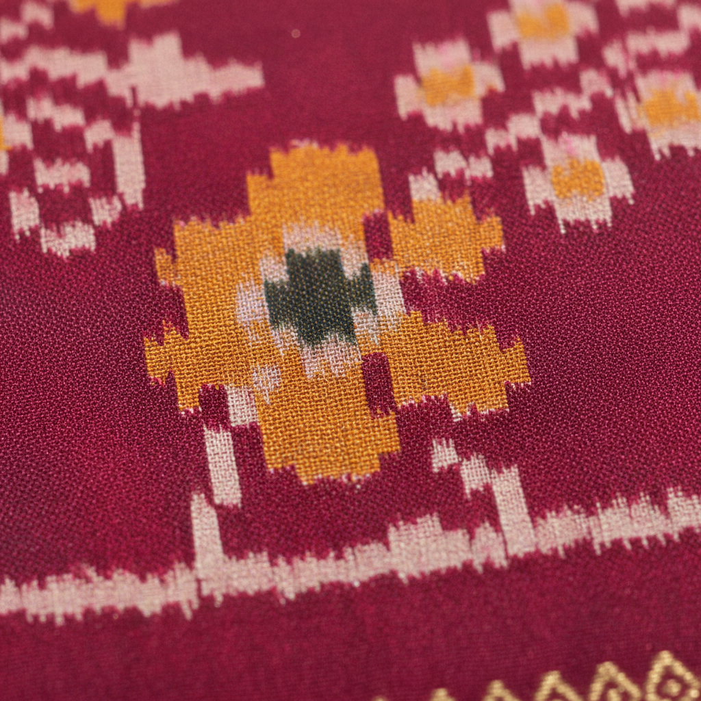 KUBERAN PINK POCHAMPALLY SILK SAREE