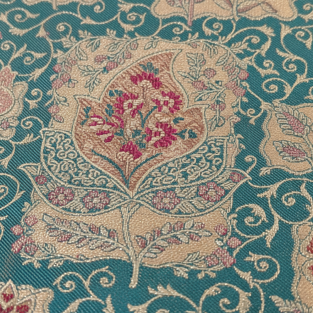 KUBERAN BLUE PINK PURE KANCHIPURAM SILK SAREE