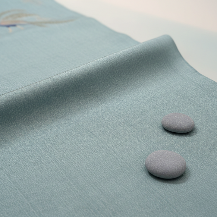 KUBERAN OCEAN BLUE LINEN COTTON