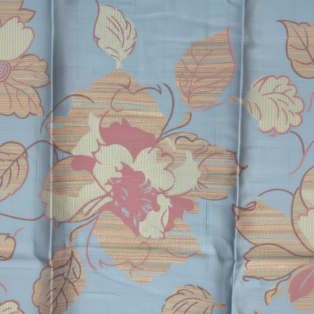 Floral pattern close-up