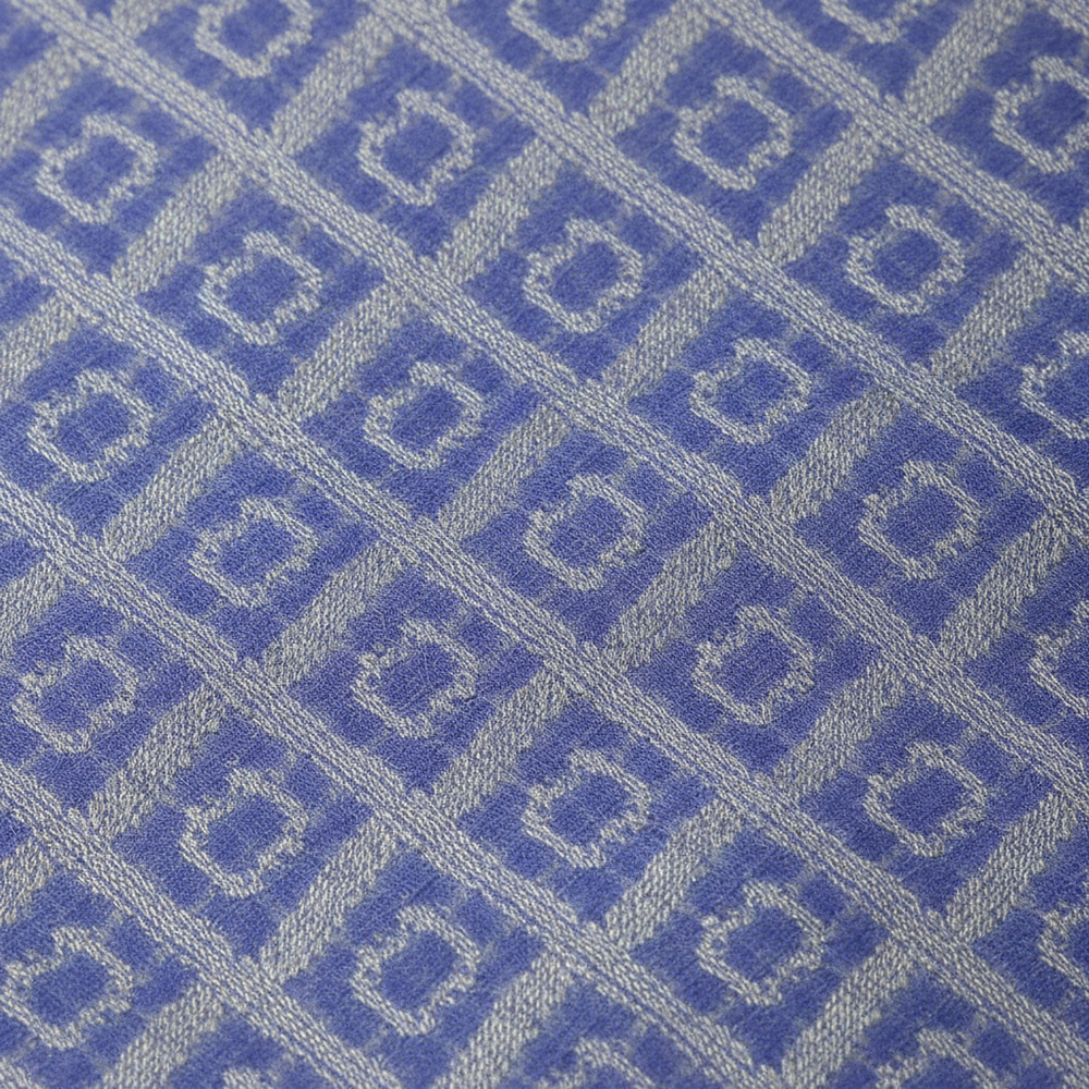 Geometric diamond weave pattern