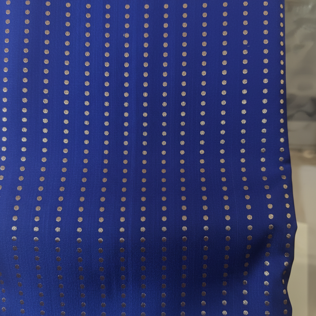 KUBERAN ROYAL BLUE WITH BLUE PURE KANCHIPURAM SILK SAREE