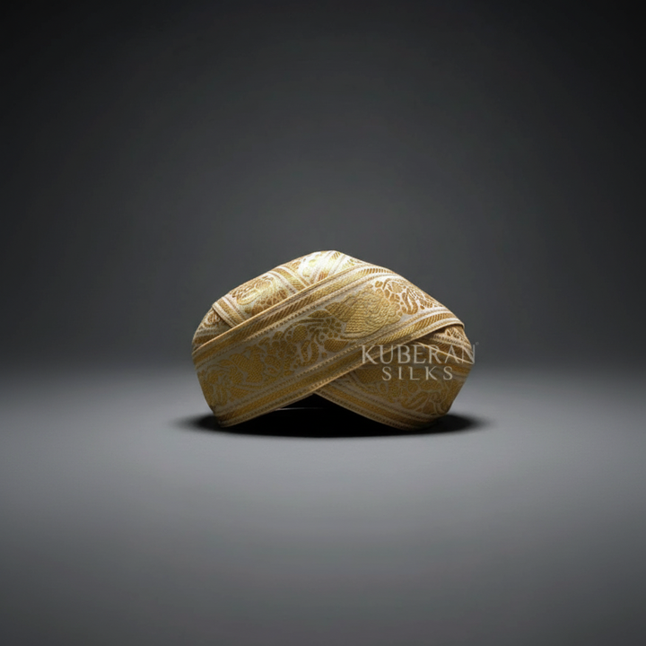 Gold silk turban 2000x2000
