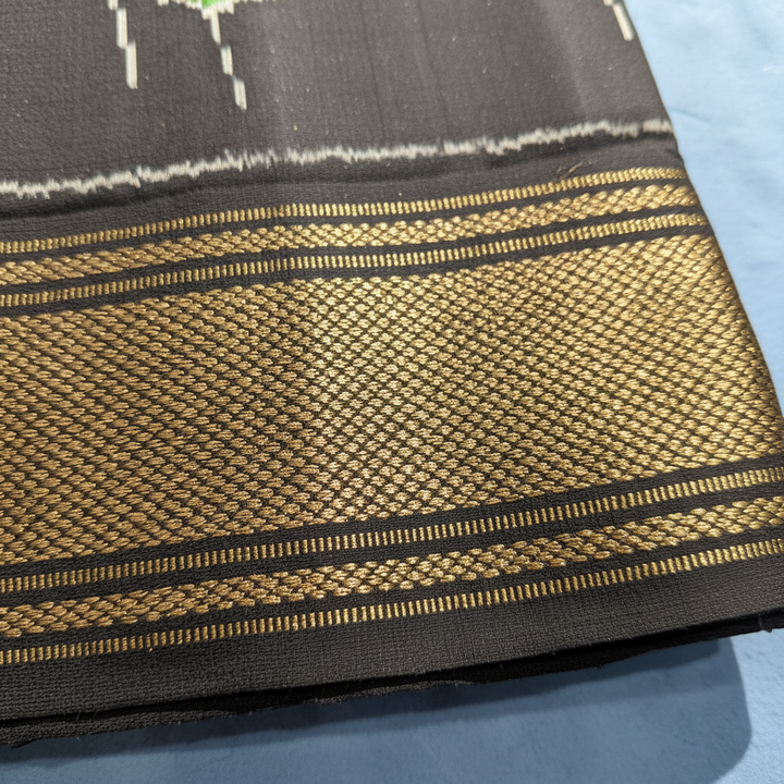 KUBERAN BLACK POCHAMPALLY SILK SAREE