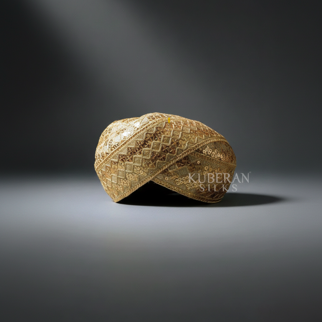 Golden embroidered cap resized to 2000x2000