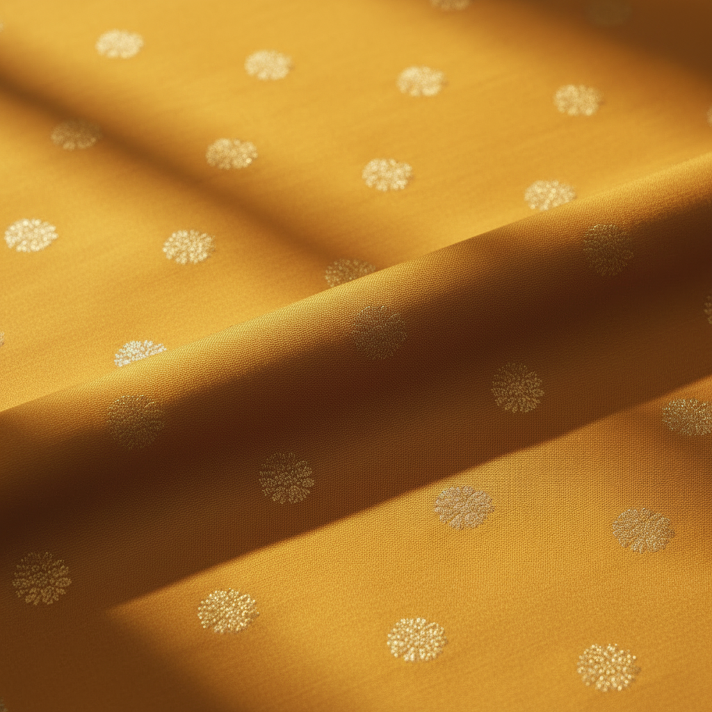 Golden Saree Body Detail