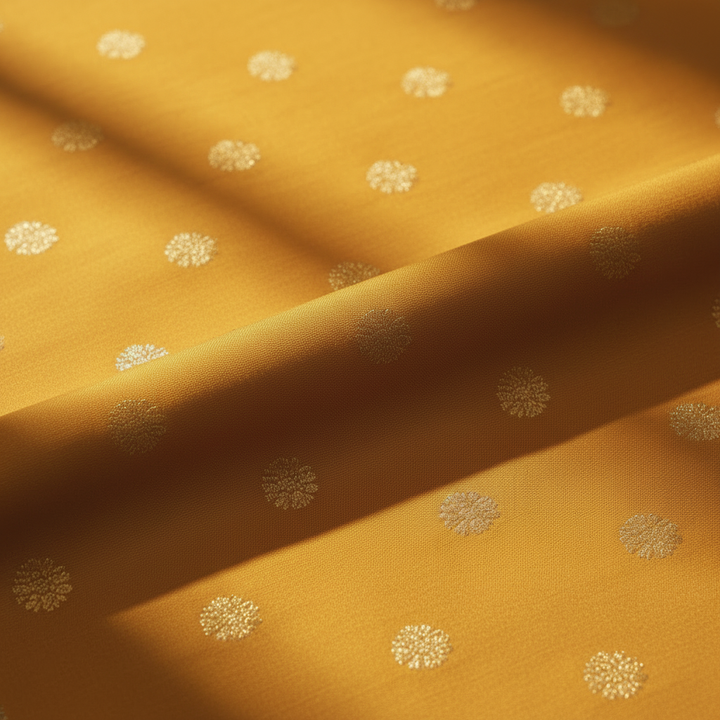 Golden Saree Body Detail