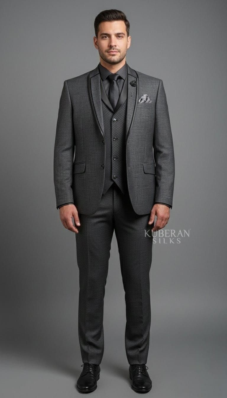 KUBERAN GREY SUIT
