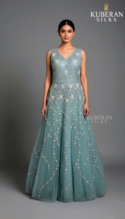 KUBERN PASTEL BLUE GOWN