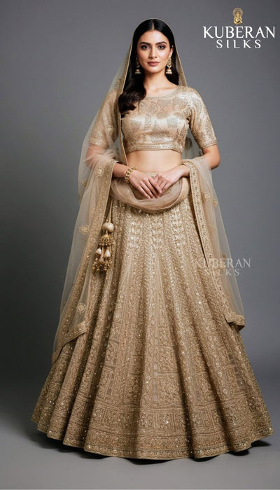 KUBERAN GOLD LEHENGA
