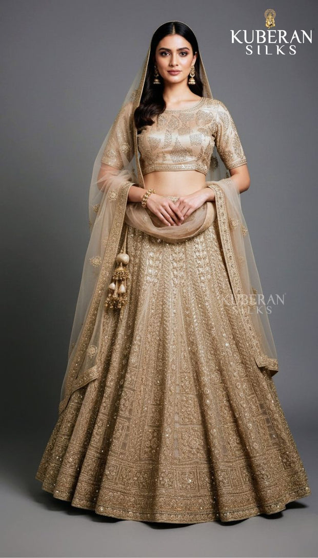KUBERAN GOLD LEHENGA