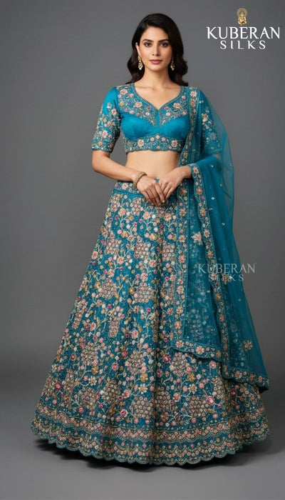 KUBERAN BLUE LEHENGA