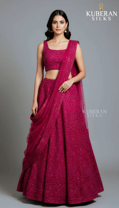 KUBERAN PINK LEHENGA