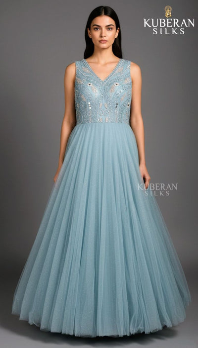 KUBERAN BLUE GOWN