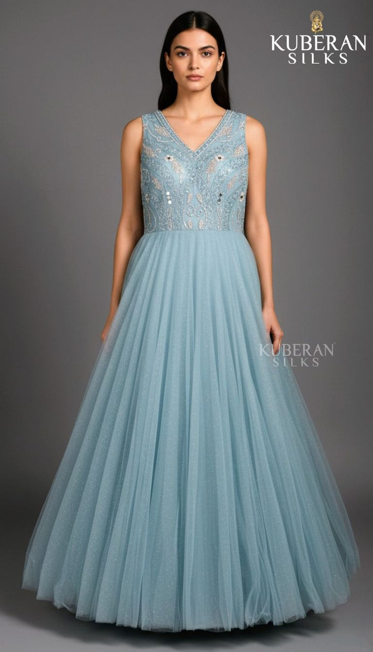KUBERAN BLUE GOWN