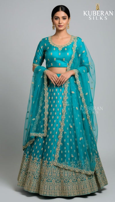 KUBERAN BLUE LEHENGA