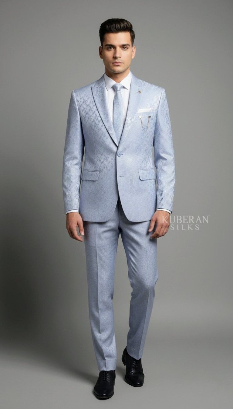 KUBERAN BLUE SUIT