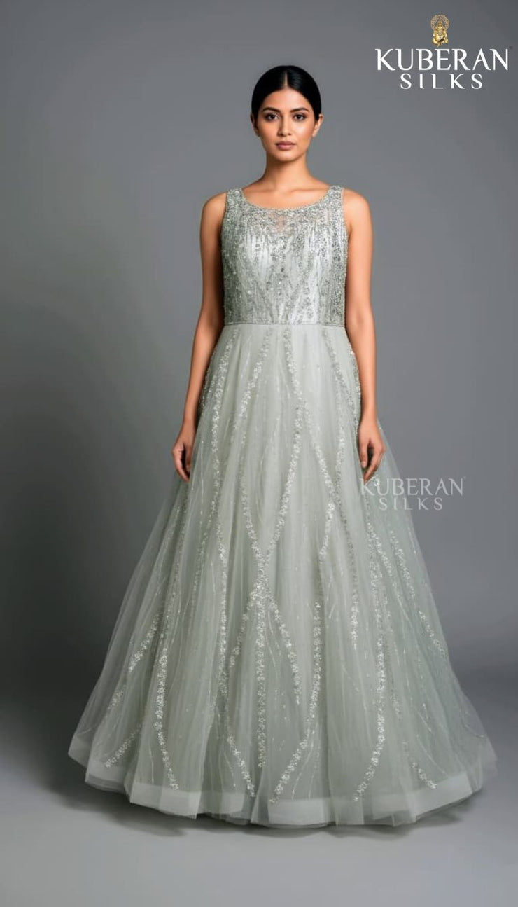 KUBERAN GREY GOWN