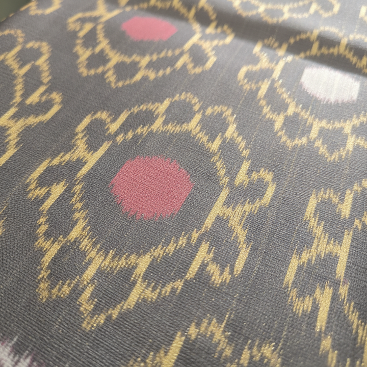 KUBERAN GREY PURE SOFT SILK SAREE