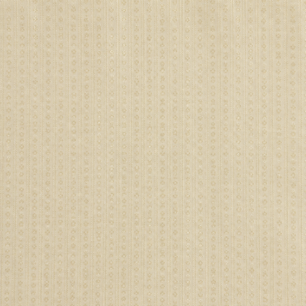 Close-up of cream-white handloom saree body with subtle woven texture