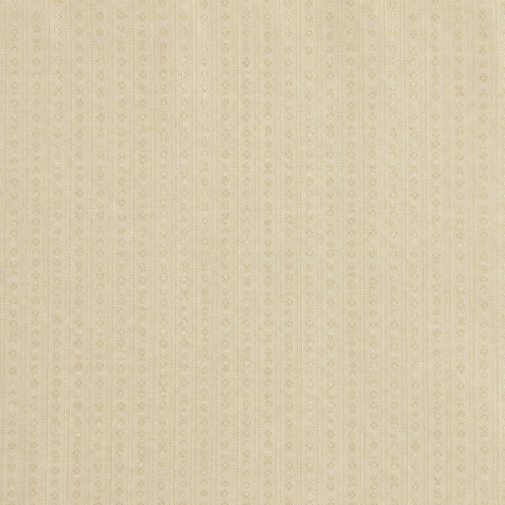 Close-up of cream-white handloom saree body with subtle woven texture