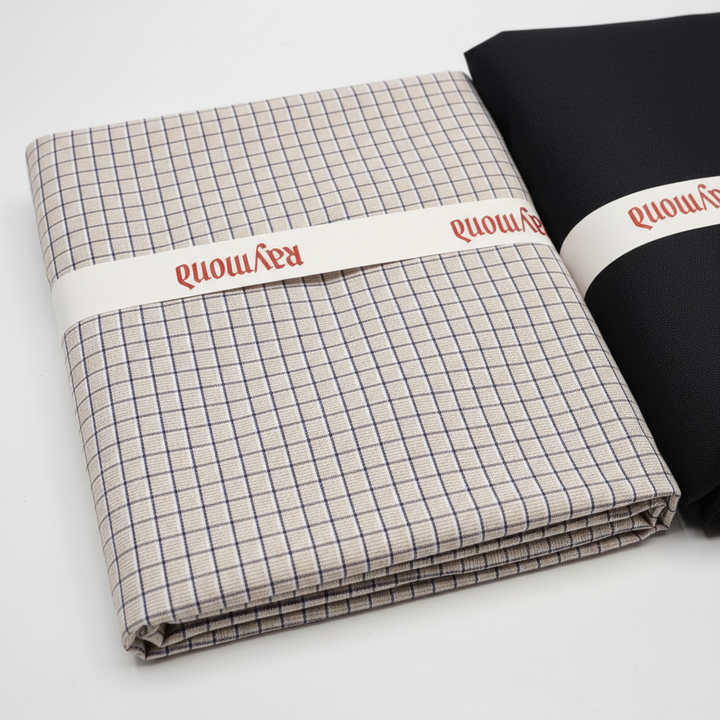 Close-up detail of checkered gingham fabric