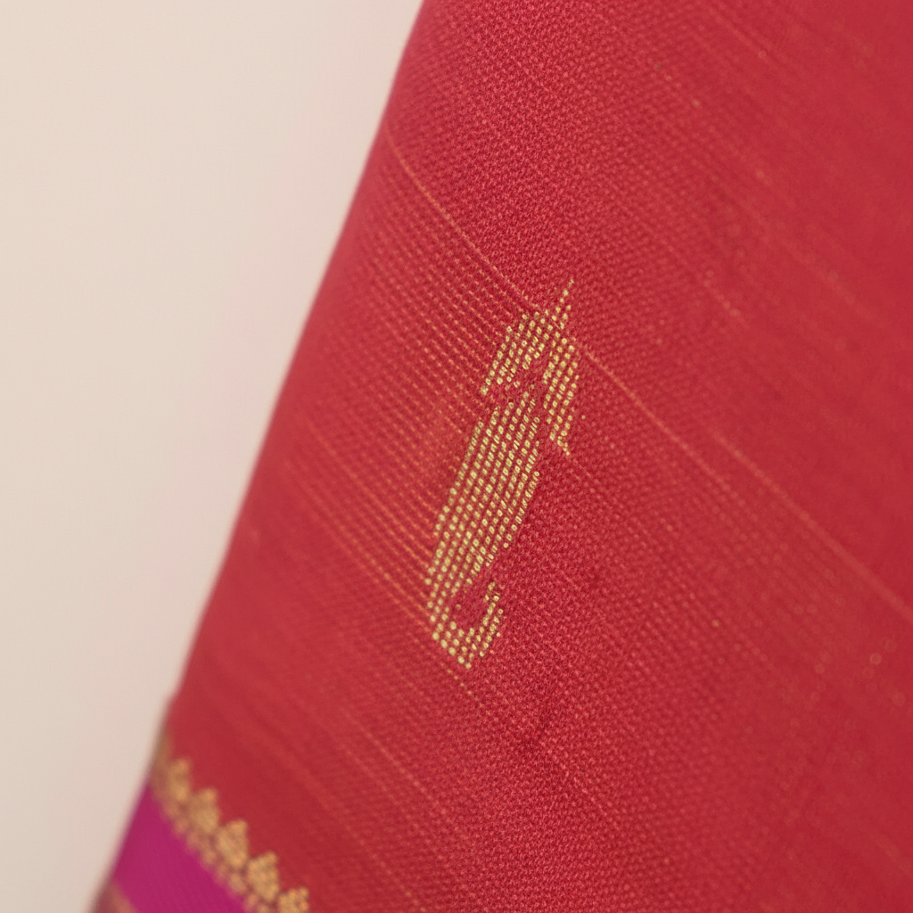 KUBERAN PINK PURE SILK DANCE SAREE