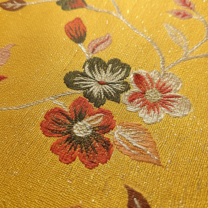 KUBERAN Vibrant Yellow  Kanchipuram Silk Saree