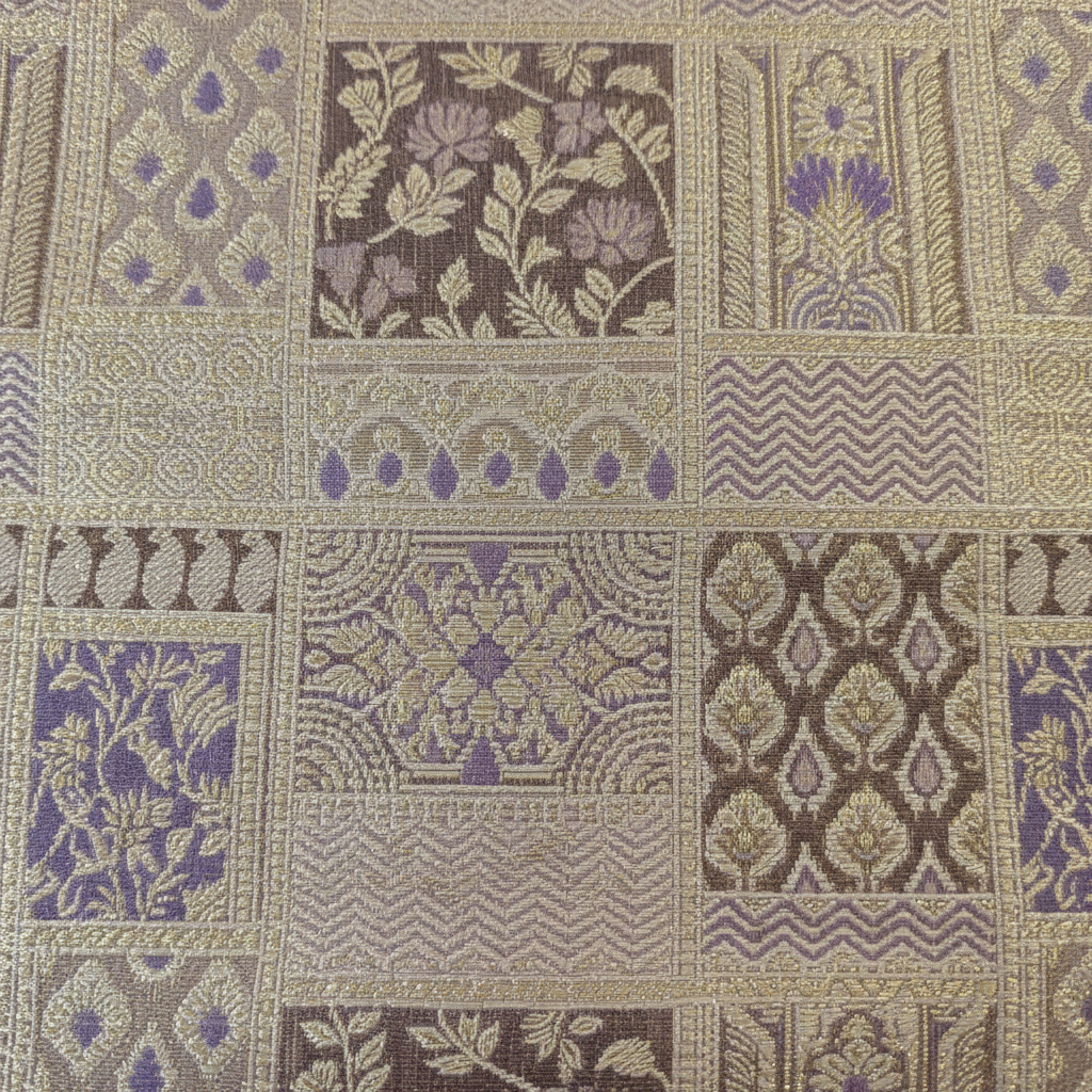 KUBERAN LAVENDER PURE KANCHIPURAM SILK SAREE