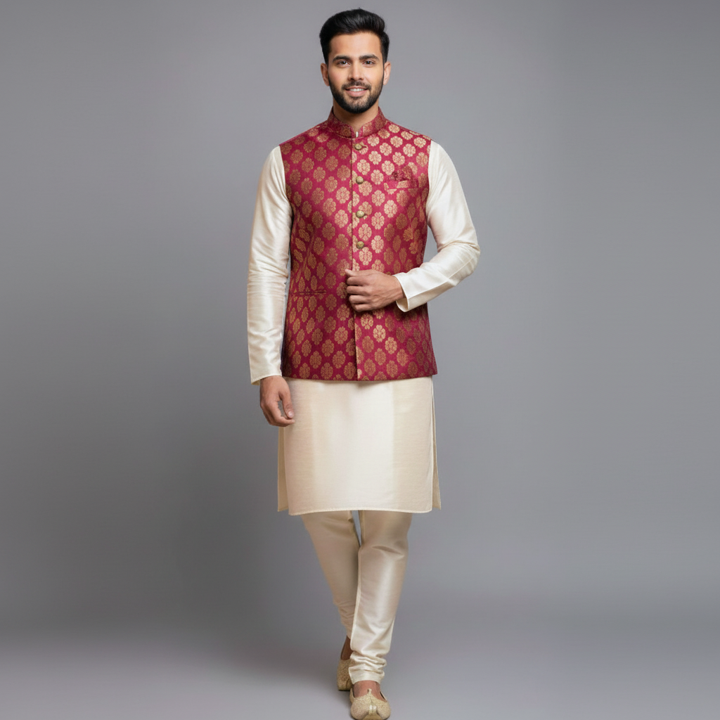 Men's Ethnic Wear Ensemble