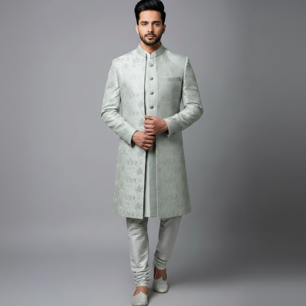 Mint Green Sherwani 2000x2000