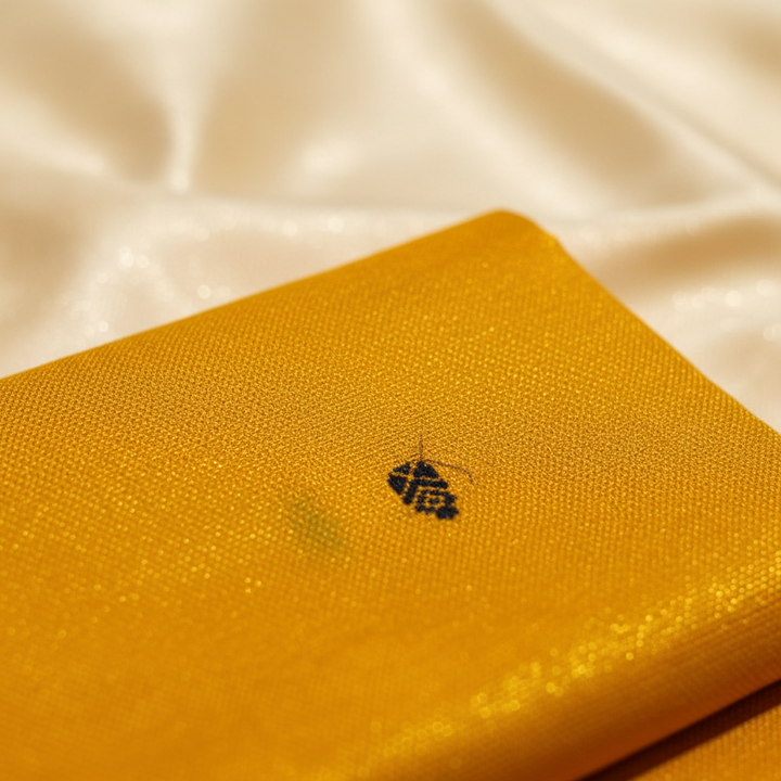 KUBERAN YELLOW COTTON SAREE