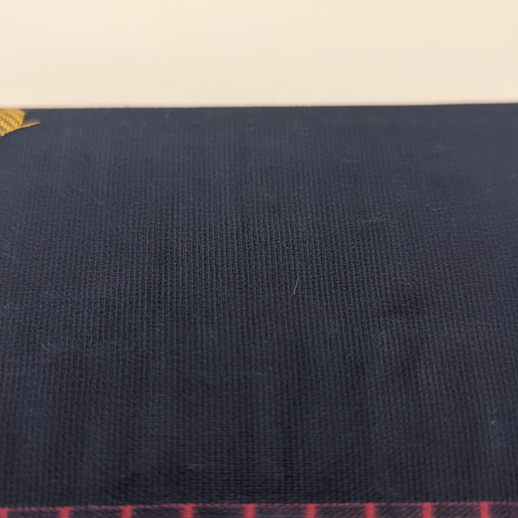 KUBERAN NAVY BLUE COTTON SAREE