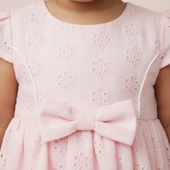 KUBERAN BABY PINK COTTON FROCK