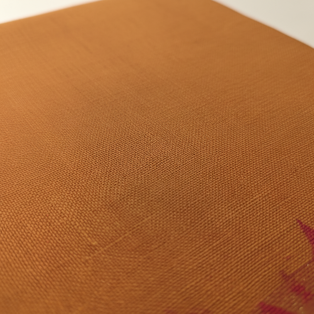 KUBERAN ORANGE COTTON SAREE