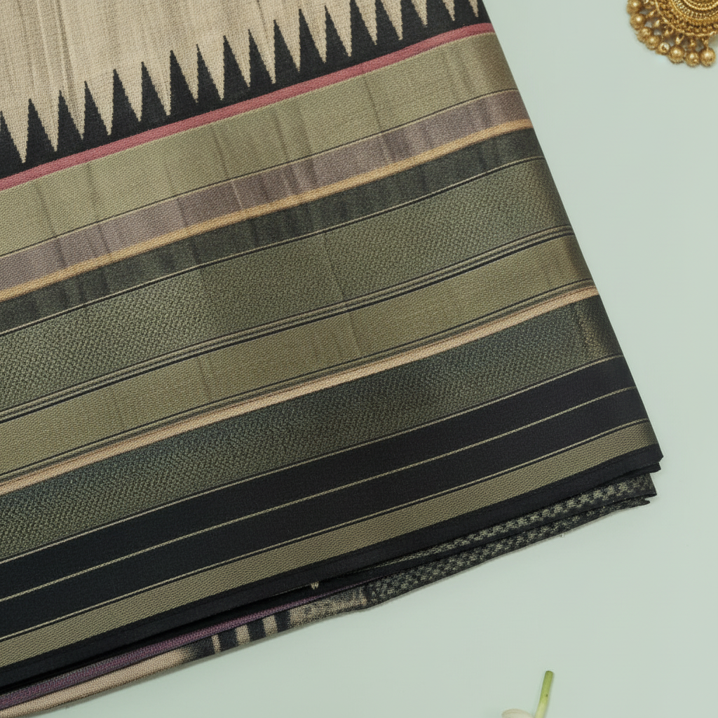 Pallu Border Stripes