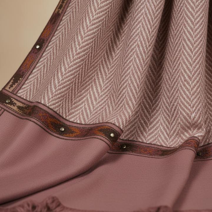 Kuberan Herringbone Chevron Pashmina Shawl Blend