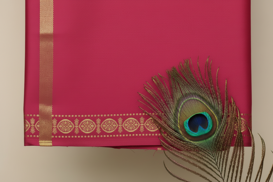 Kuberan Pink Pure Silk Shalya