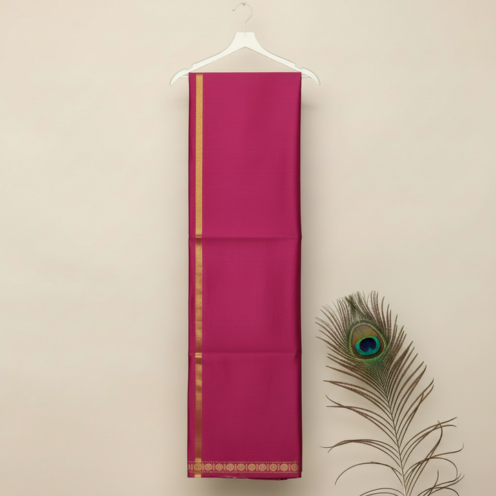 Kuberan Pink Pure Silk Shalya