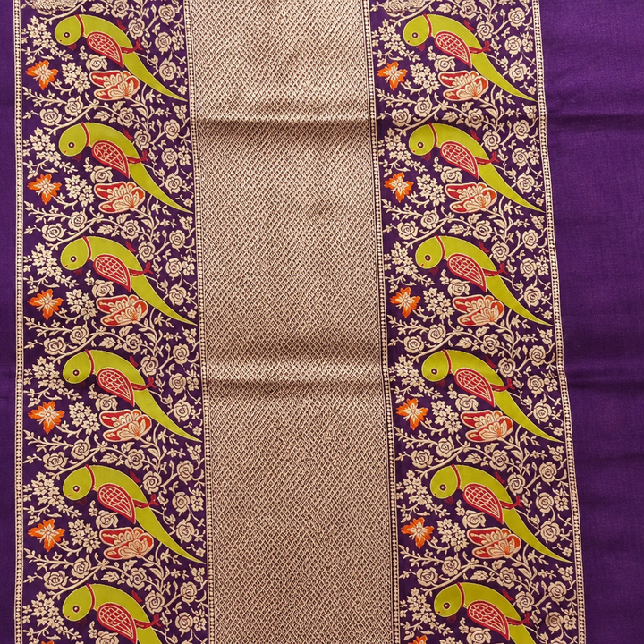 Preview of the bird panels and pallu