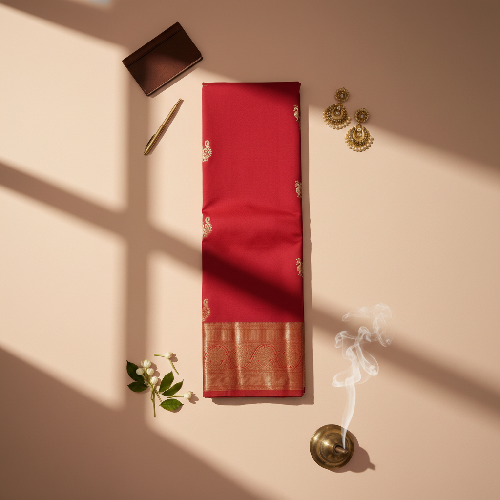 Red Kanchipuram Saree 2000x2000