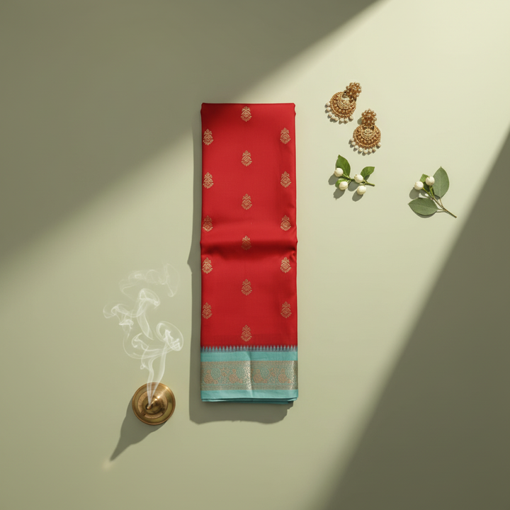 Red Kanchipuram Saree 2000x2000