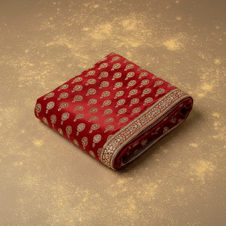 KUBERAN RED MENS STOLE