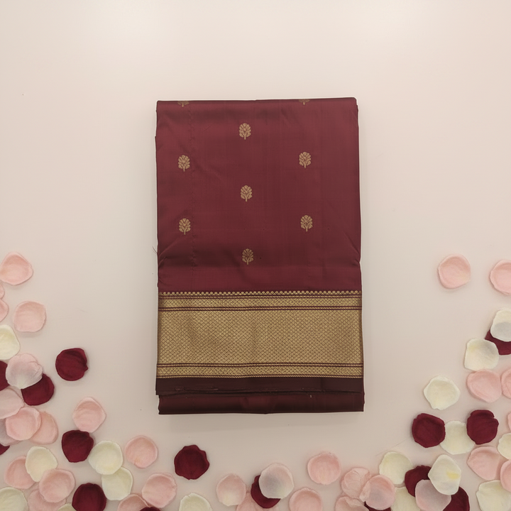 KUBERAN MAROON PAITHANI SILK SAREE