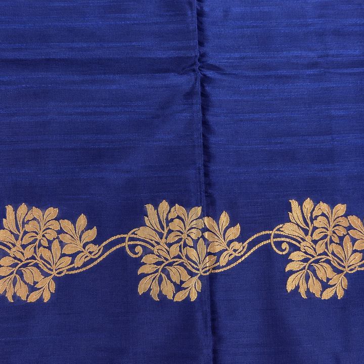 KUBERAN ROYAL BLUE PURE BANARASI SAREE